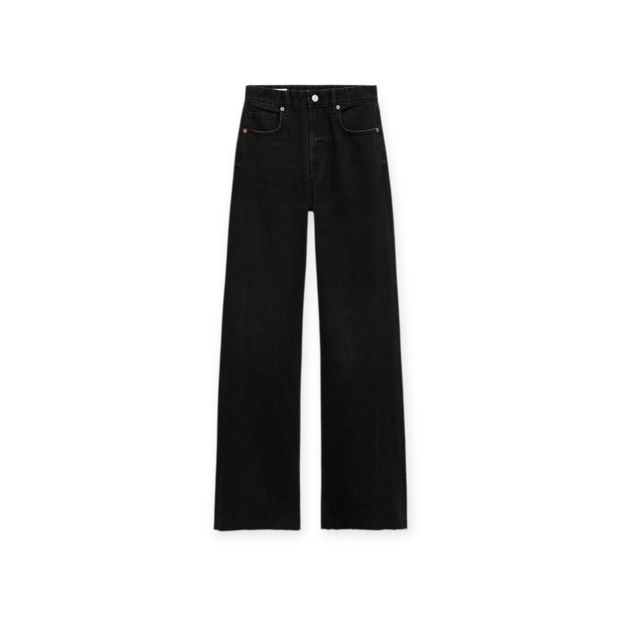 Wide Leg High Waist Jeans